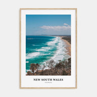 New South Wales Portrait Color No 2 Poster