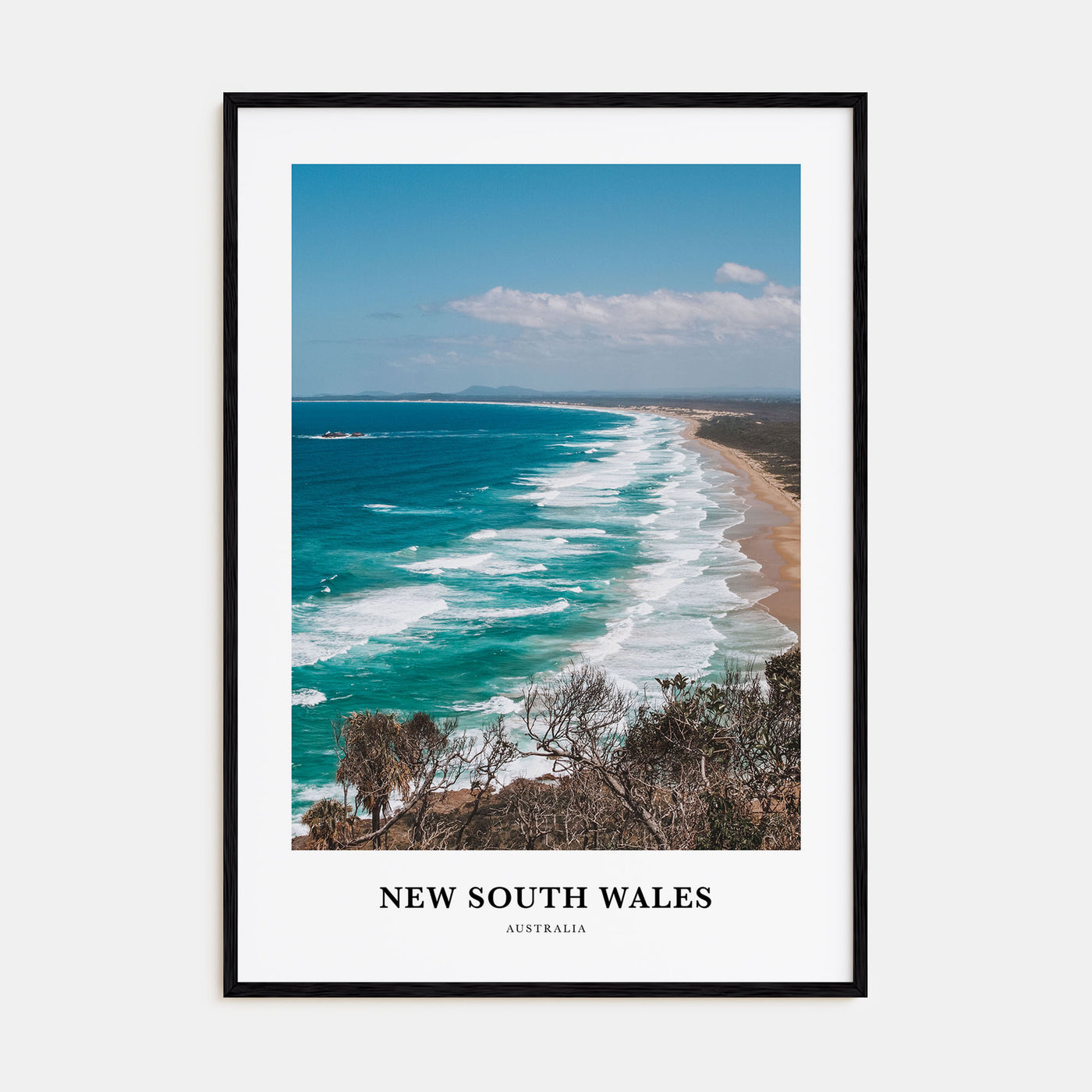 New South Wales Portrait Color No 2 Poster