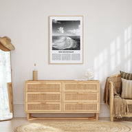 New South Wales Travel B&W Poster