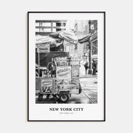 New York City Portrait B&W No 7 Poster