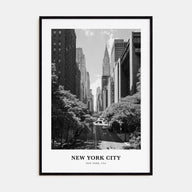 New York City Portrait B&W No 6 Poster