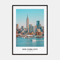 New York City Portrait Color No 1 Poster