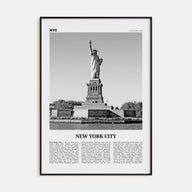 New York City Travel B&W No 8 Poster