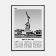 New York City Travel B&W No 8 Poster
