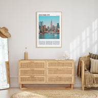 New York City Travel Color No 1 Poster