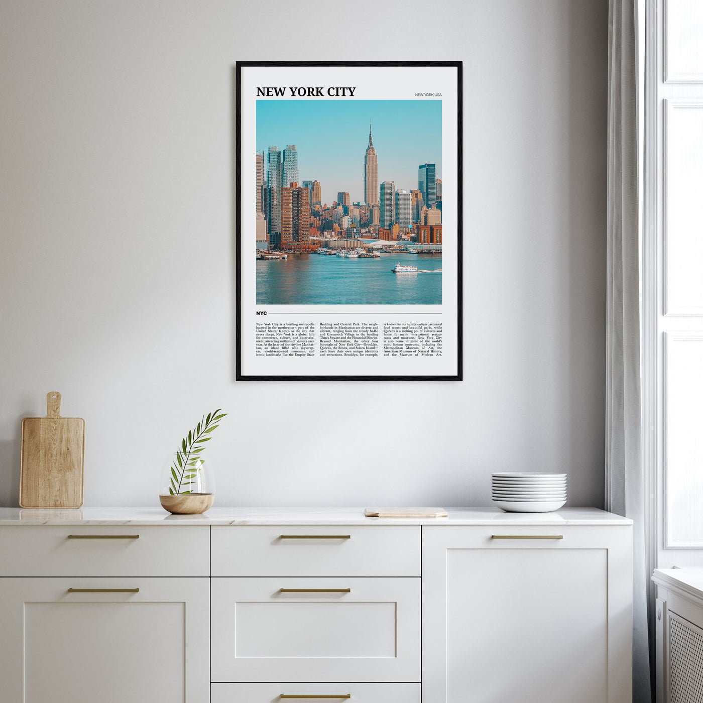 New York City Travel Color No 1 Poster