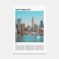 New York City Travel Color No 1 Poster