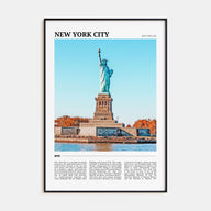 New York City Travel Color No 2 Poster