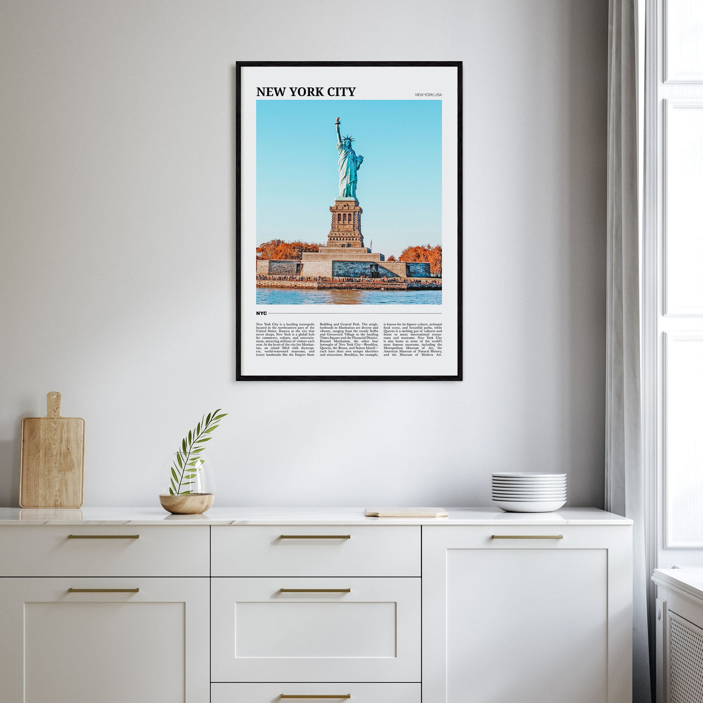 New York City Travel Color No 2 Poster