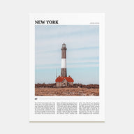 New York (State) Travel Color Poster