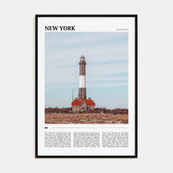 New York (State) Travel Color Poster