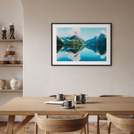 New Zealand Landscape Color Poster