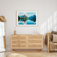 New Zealand Landscape Color Poster