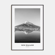 New Zealand Portrait B&W No 1 Poster