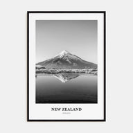 New Zealand Portrait B&W No 1 Poster