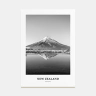 New Zealand Portrait B&W No 1 Poster