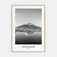 New Zealand Portrait B&W No 1 Poster