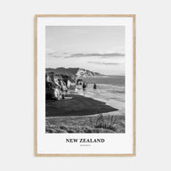 New Zealand Portrait B&W No 2 Poster