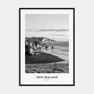 New Zealand Portrait B&W No 2 Poster