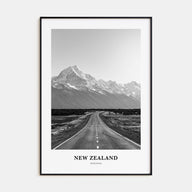 New Zealand Portrait B&W No 3 Poster