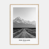 New Zealand Portrait B&W No 3 Poster