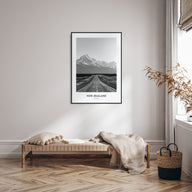 New Zealand Portrait B&W No 3 Poster