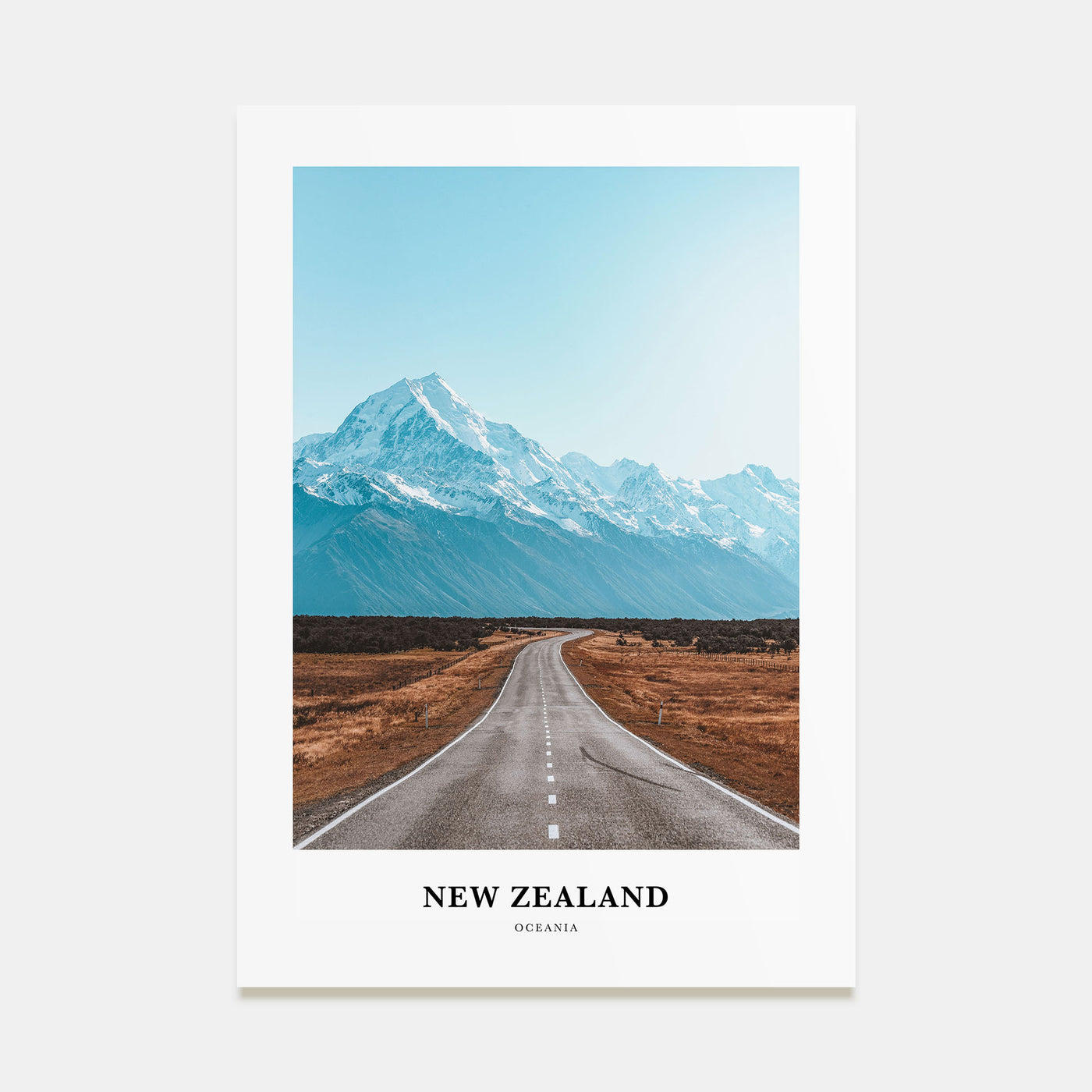 New Zealand Portrait Color Poster