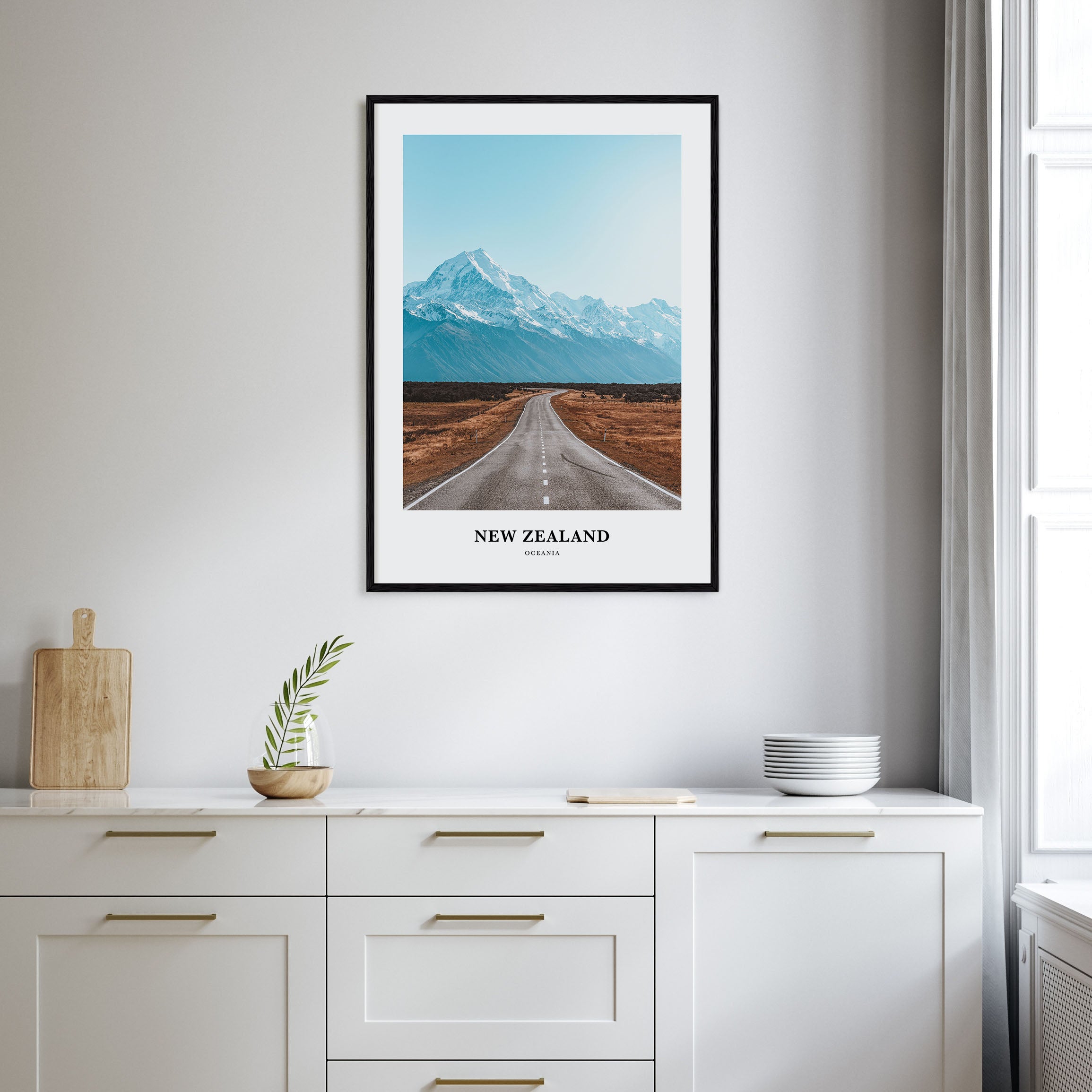 New Zealand Portrait Color Poster