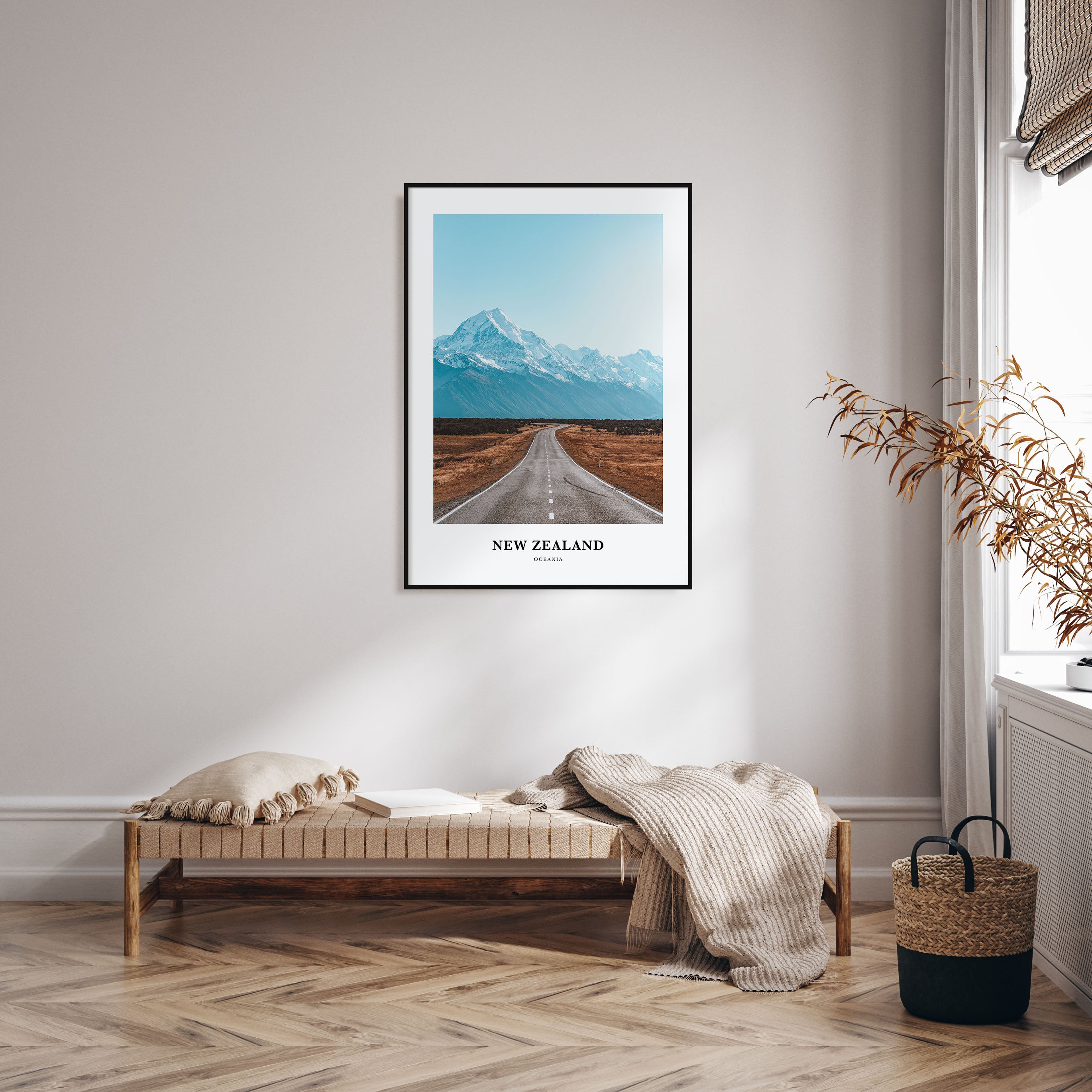 New Zealand Portrait Color Poster