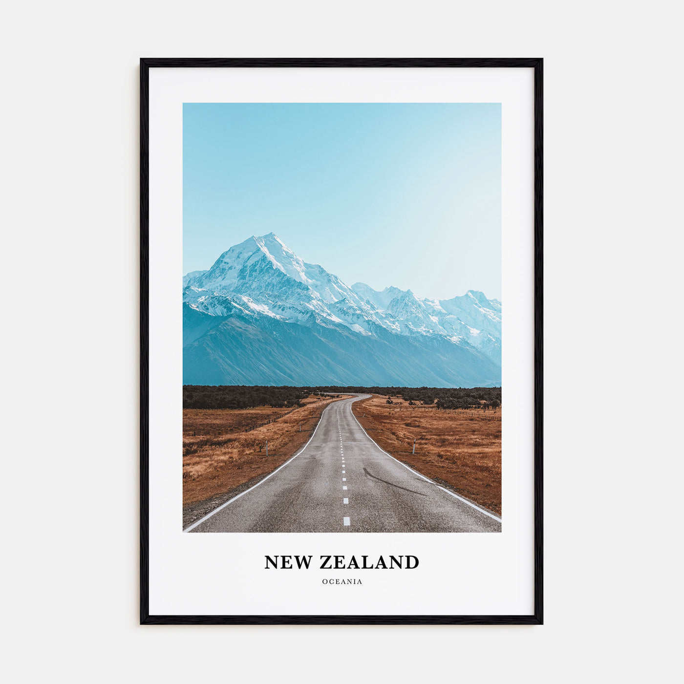 New Zealand Portrait Color Poster