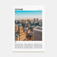 Newark Travel Color Poster