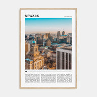 Newark Travel Color Poster
