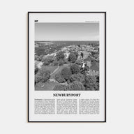 Newburyport Travel B&W Poster