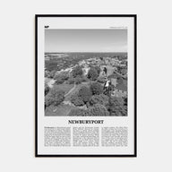 Newburyport Travel B&W Poster
