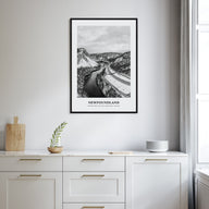 Newfoundland Portrait B&W Poster