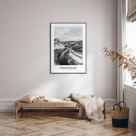 Newfoundland Portrait B&W Poster