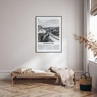 Newfoundland Travel B&W Poster