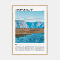 Newfoundland Travel Color Poster