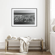 Newport Beach Landscape B&W Poster