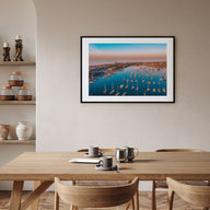 Newport Beach Landscape Color Poster