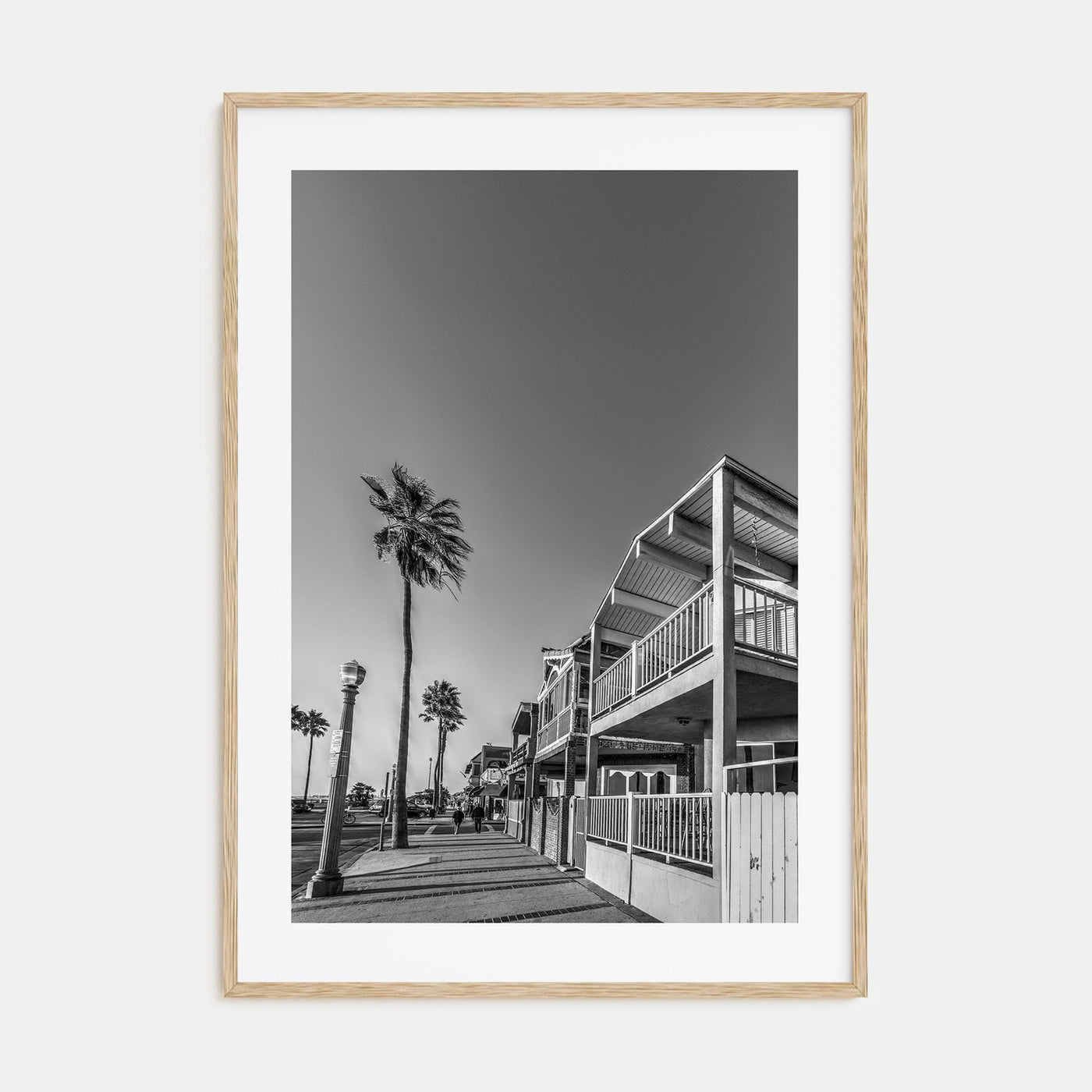 Newport Beach Photo B&W No 2 Poster
