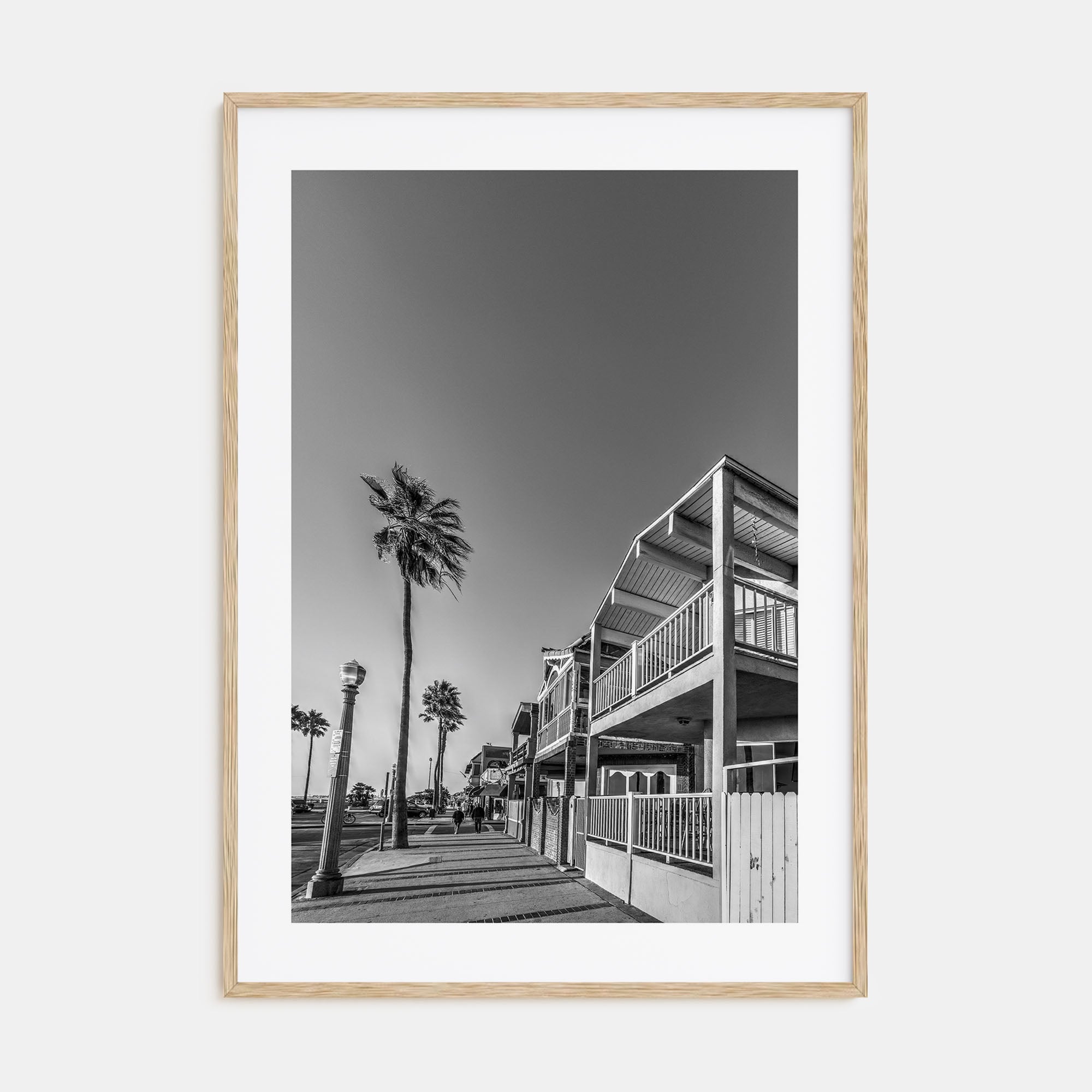 Newport Beach Photo B&W No 2 Poster