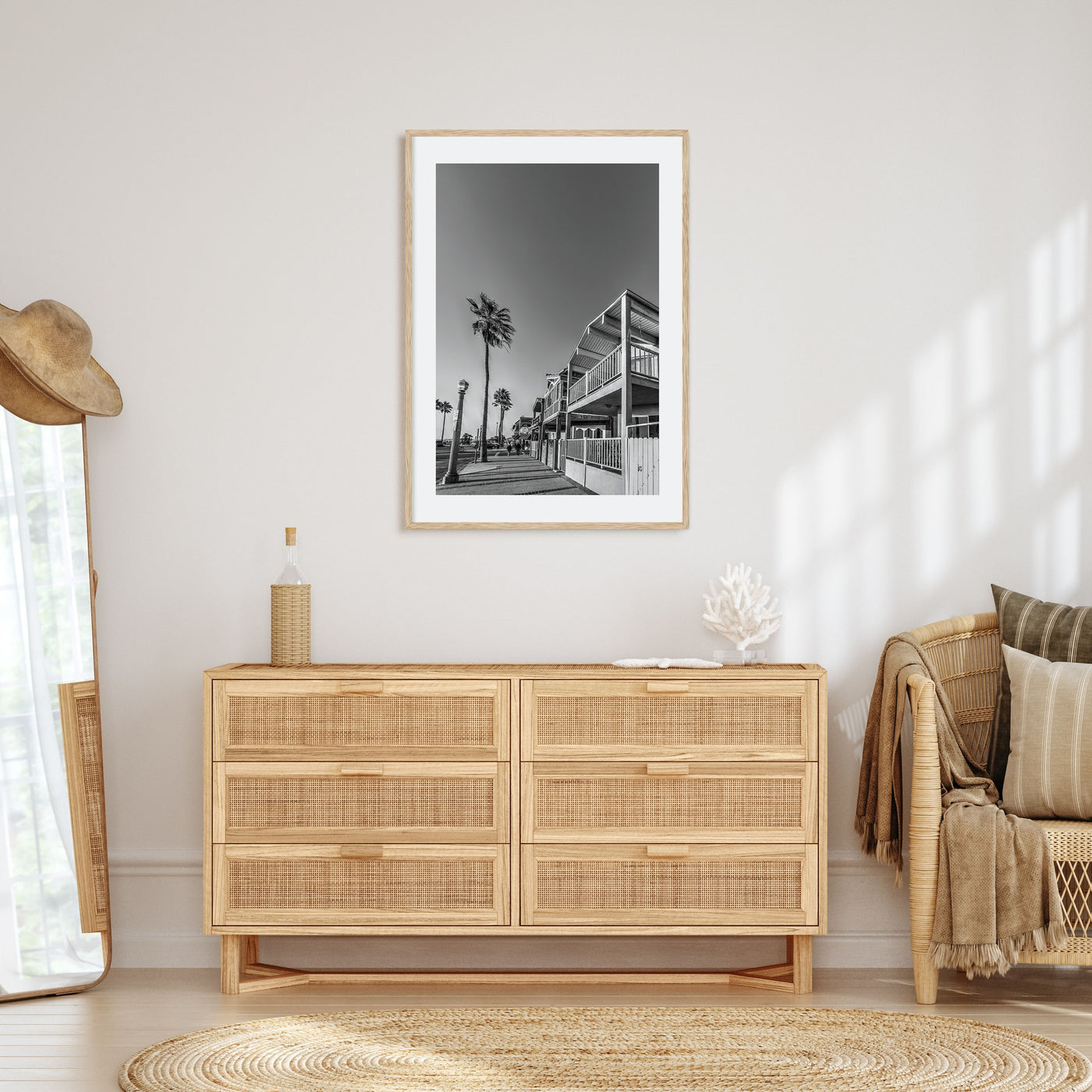 Newport Beach Photo B&W No 2 Poster