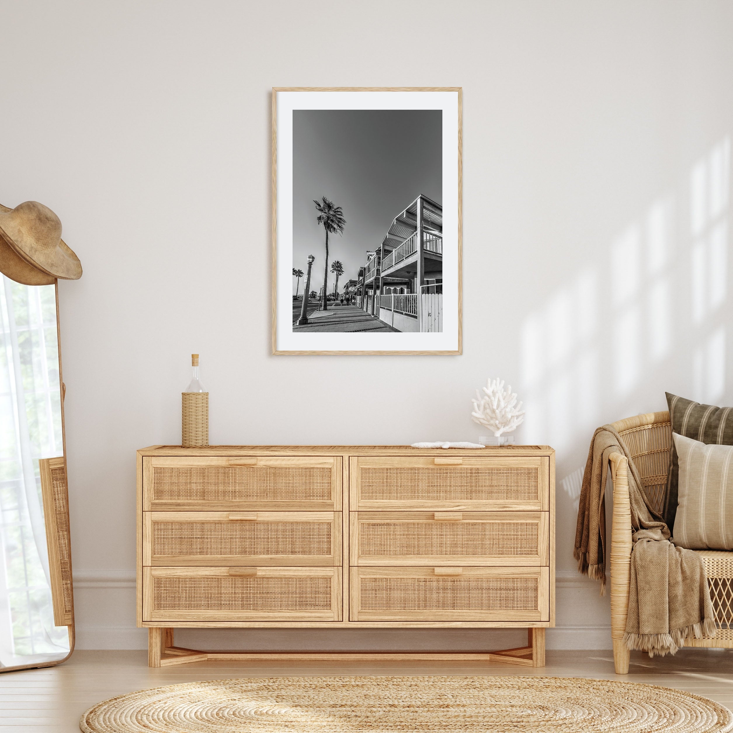 Newport Beach Photo B&W No 2 Poster