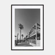 Newport Beach Photo B&W No 2 Poster