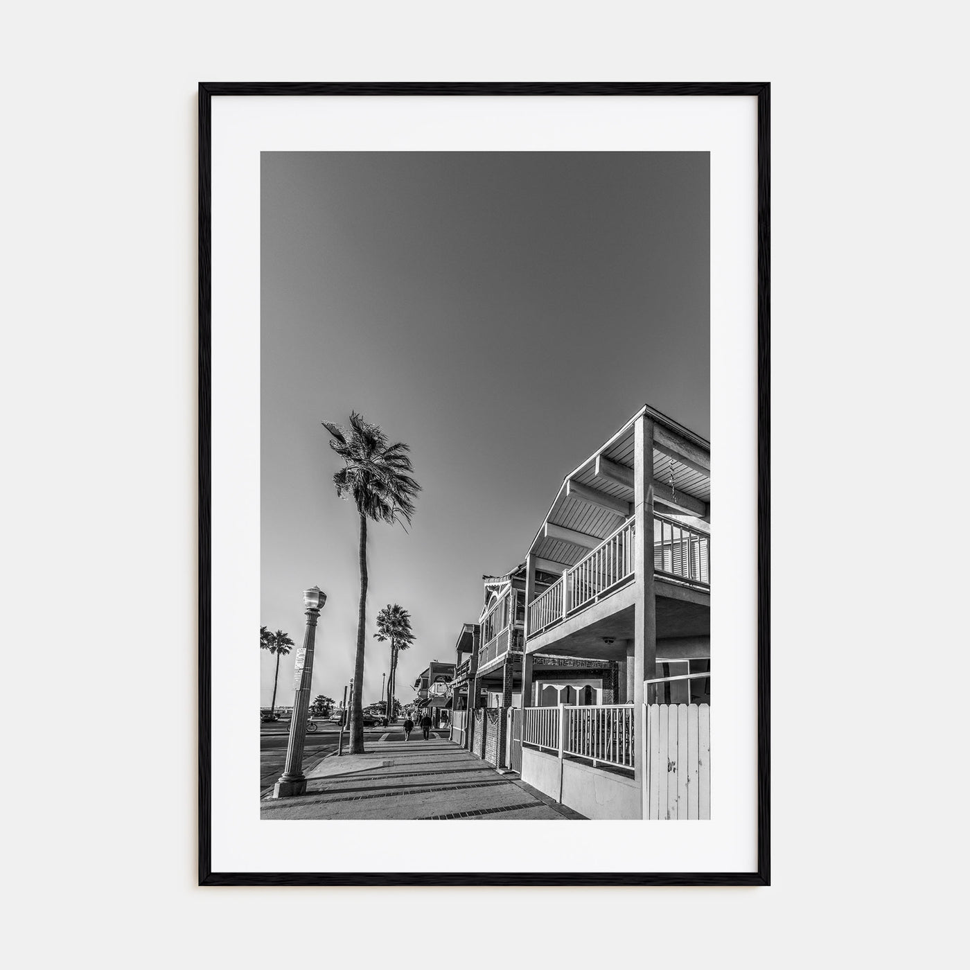 Newport Beach Photo B&W No 2 Poster