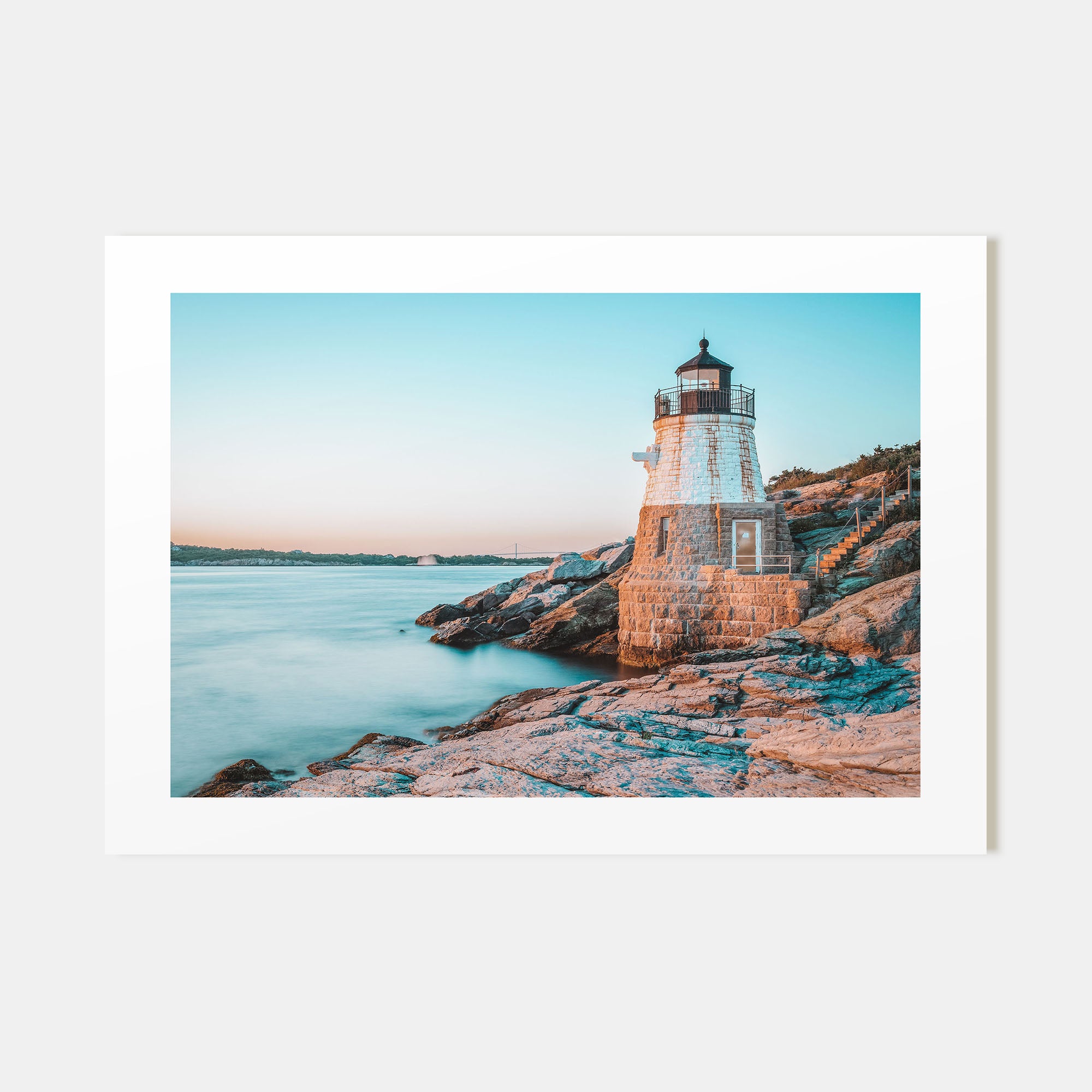 Newport Landscape Color Poster
