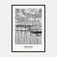 Newport Portrait B&W Poster