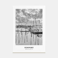 Newport Portrait B&W Poster