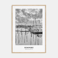 Newport Portrait B&W Poster
